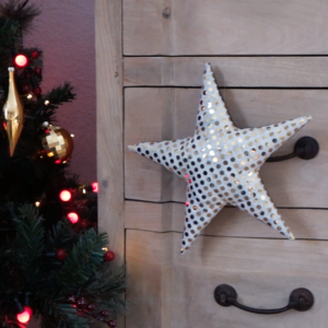 DIY tutoriel étoile de Noël Romy Stan Zak